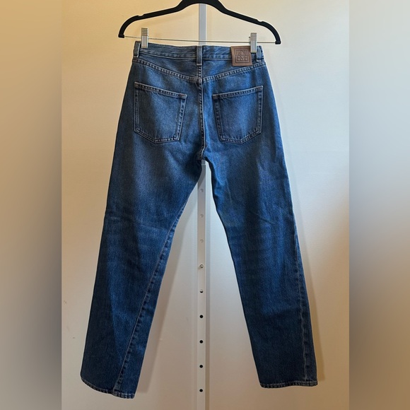 NWOT TOTEME Signature Twisted Seam Denim - Washed Blue - Sz 24 - Current Style - Picture 5 of 14